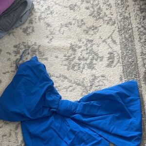 Zara cropped bow top